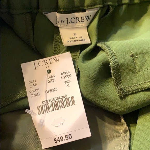 J by j crew 4" drapey crepe short size 2 s… - Picture 4 of 5